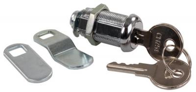JR Products 1-1/8" Standard Compartment Door Key Lock