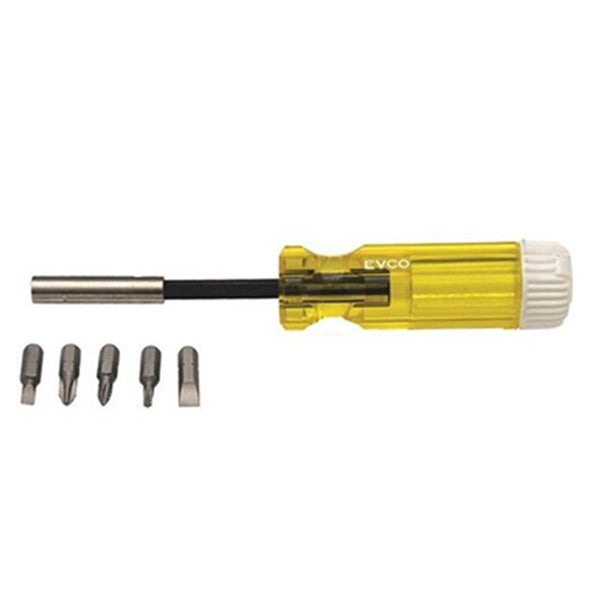 6-in-1 Screwdriver & Bits