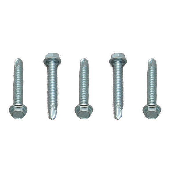 #012-DP50 – 8 x 1-1/4 DP Hex Washer Head, Zinc, 50 Pack