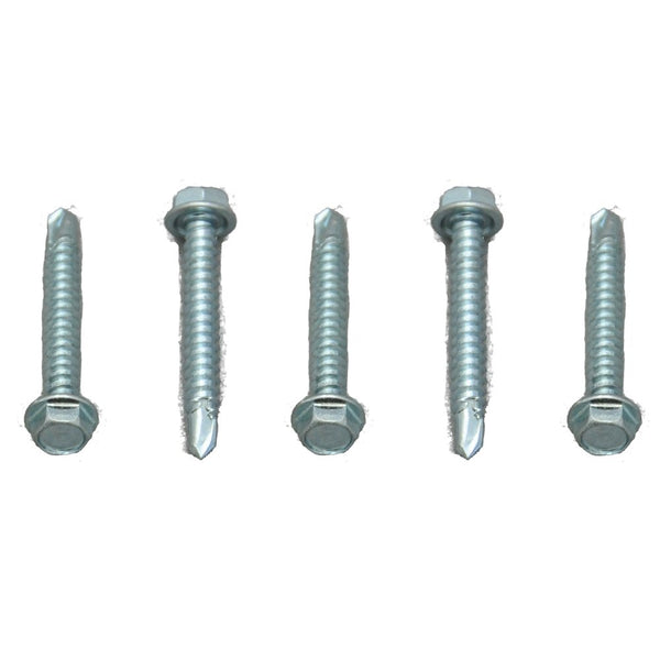 #012-DP50 – 8 x 1 DP Hex Washer Head, Zinc, 50 Pack