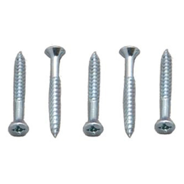#012-FSQ50Z – 8 x 3 Flat Head Square Recess, Zinc, 50 Pack