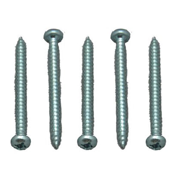 #012-PSQ100 – 8 x 3/4 Pan Head Square Recess Screw, Zinc, 100 Pack