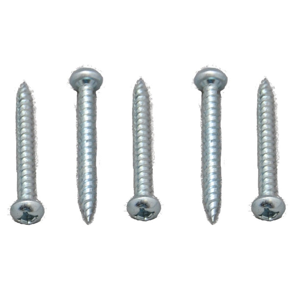 #012-PSQ500 – 8 x 1-1/4 Pan Head Square Recess Screw, Zinc, 500 Pack