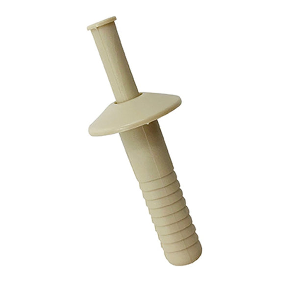 1″ Plastic Rivet, Almond, 25 Pack