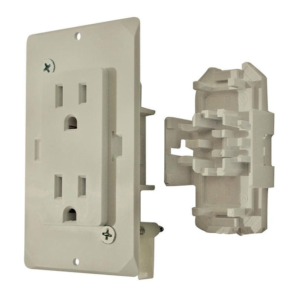Valterra Indoor/Outdoor Receptacle - Ivory
