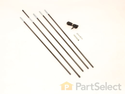 Coleman Fiberglass Tent Pole Replacement Kit, 11 mm