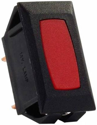 Valterra Heavy Duty 12V Momentary On/Off DPDT RV Switch - Black