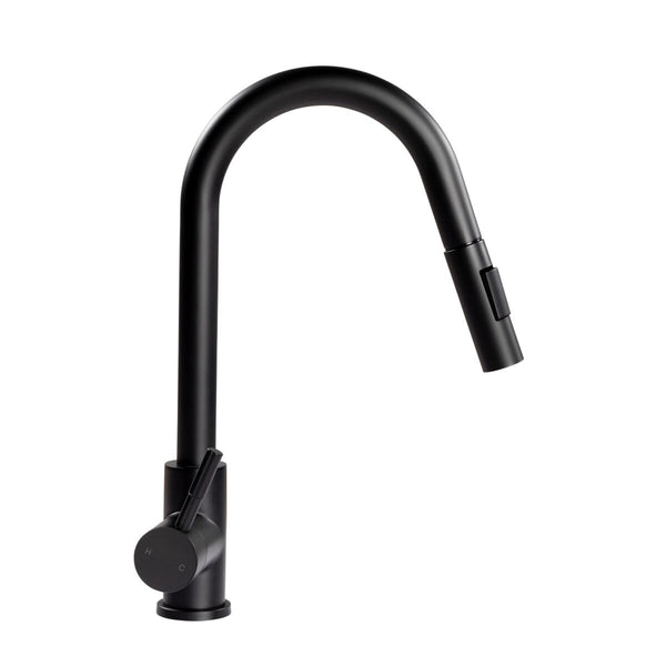 Lippert Flow Max™ Bullet Pull-Down Kitchen Faucet - Black Matte