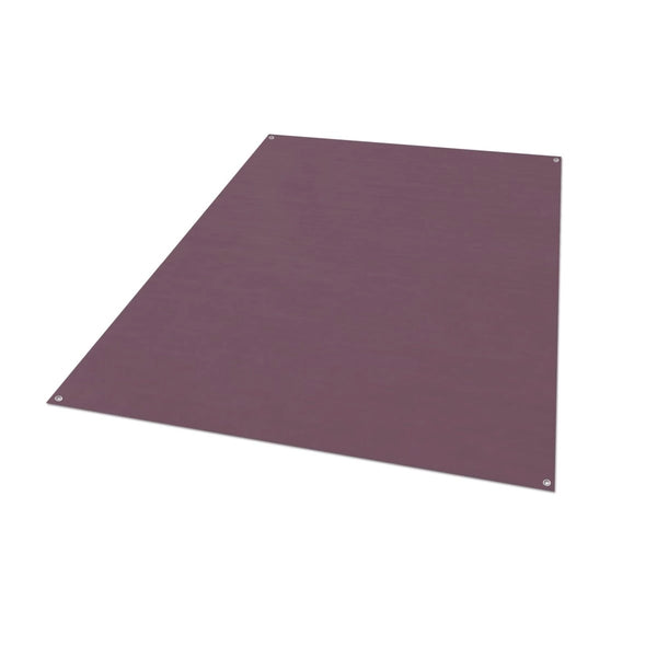 Lippert Outdoor Patio Rug - Burgundy, 8' x 16'