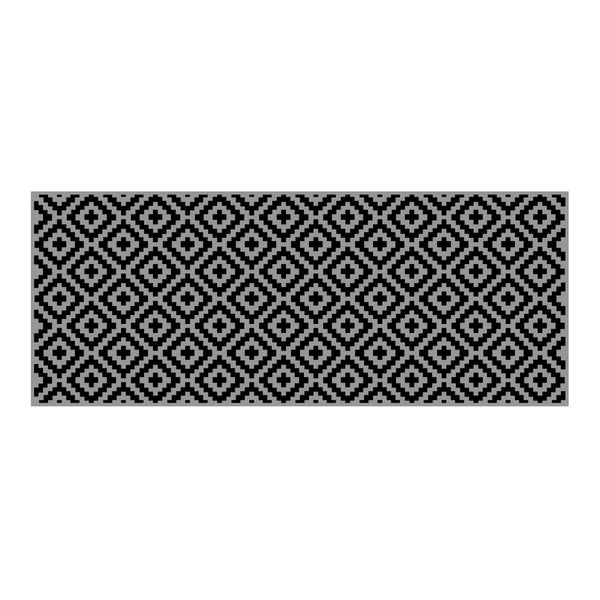 Lippert All-Weather Patio Mat - 8' x 20', Black/Grey