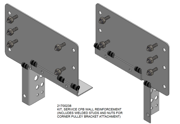 BAL RV KIT, SERVICE CORNER PULLEY BRACKET