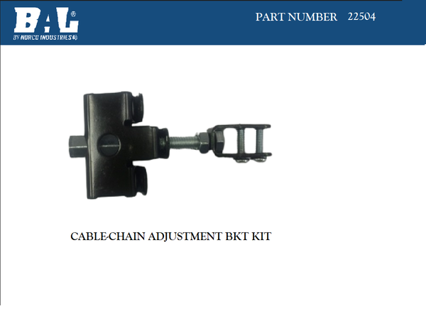 BAL RV CABLE-CHAIN ADJUSTMENT BRACKET KIT