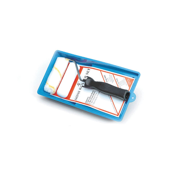 Redtree Industries 4" Mini Roller Set 1/2"nap & Foam Roller - Industries