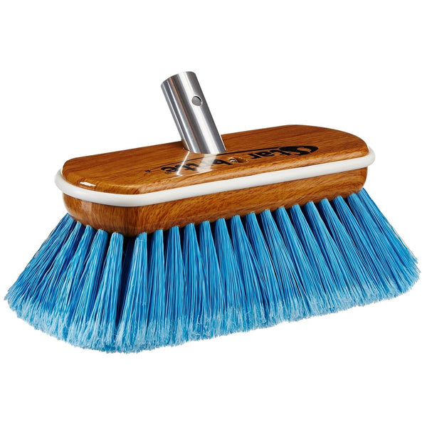 Star Brite Premium Medium Bristle 8" Synthetic Wood Block Brush
