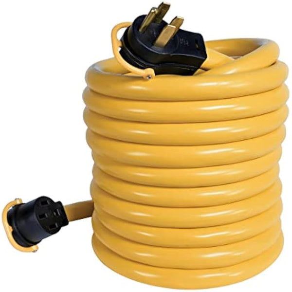Arcon RV 30-Foot Generator Power Cord with Handle, 50-Amp