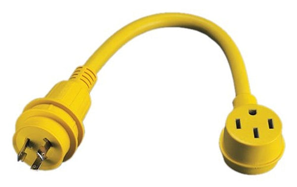 Marinco 3-Prong RV Generator Adapter