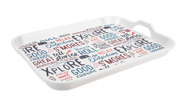 Camco LIBATC - Melamine Tray, Graffiti Design - Camco Dealer