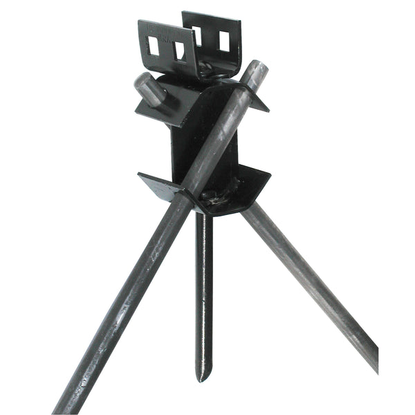 Tie Down Black Painted CROSS DRIVE ROCK ANCHOR