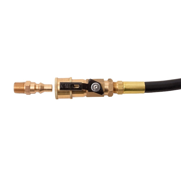 Flame King Amazon.com : King 1/4" RV Propane Quick Connect Adapter for