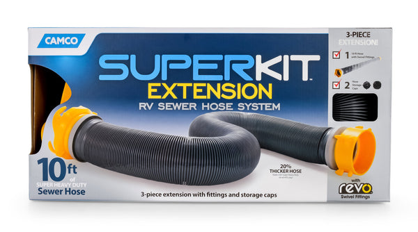 Camco Superkit 10' Hose Extension Revolution
