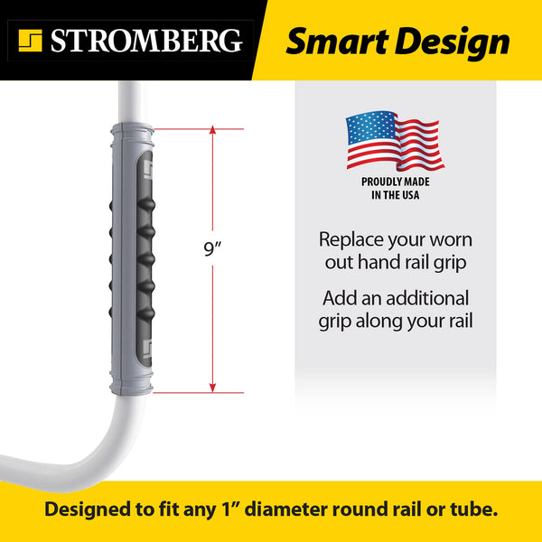 Stromberg Carlson Replacement Hand Rail Grips for 1"D Rails - Carlson Products
