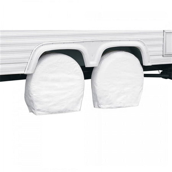 Classic Single Tire Cover For 30 - 33 Inch Wheel Diameter 2 Pack