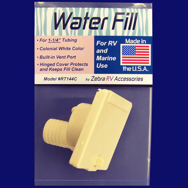 Zebra RV Water Fill Spout