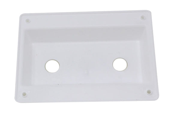 LaSalle Bristol RV Faucet Bezel - White