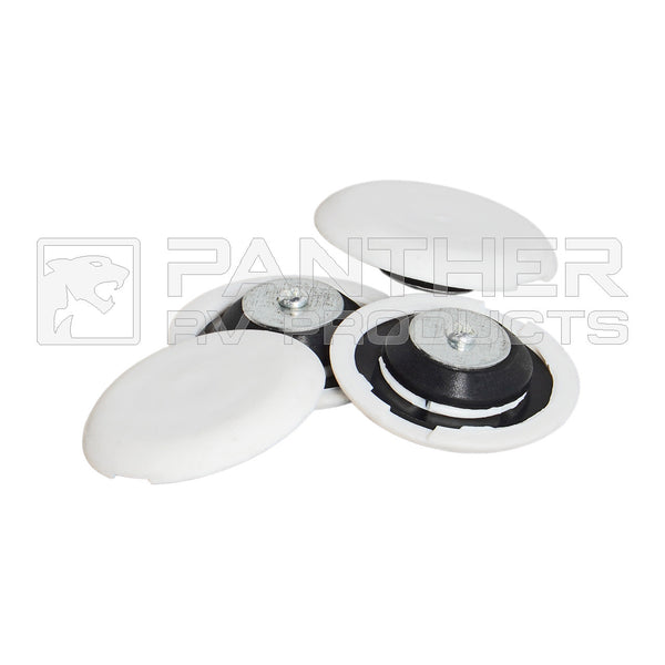 Rieco-titan Rieco Titan Crank Caps 4pk - White