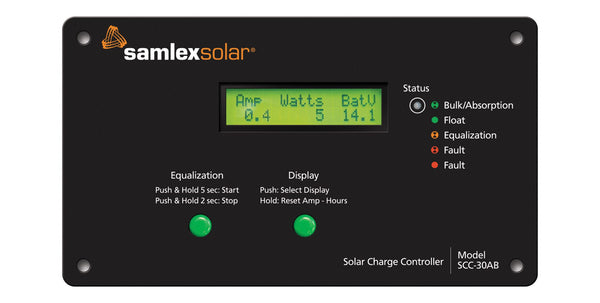 Samlex America 30 Amp Solar Charge Controller