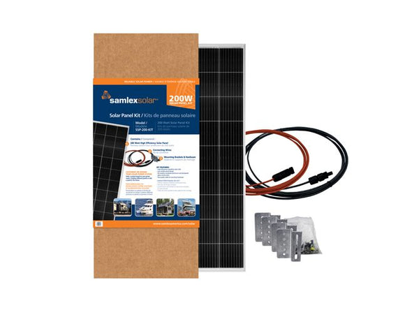 Samlex America 200 Watt Solar Panel Kit | America