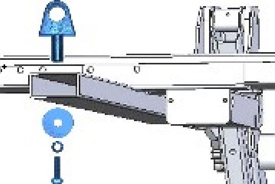 INN RV TECH TIE-DOWN ANCHOR FOR HYDRALIFT ARM