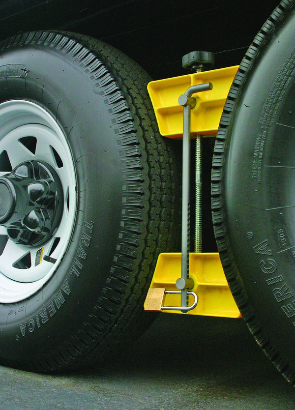 Camco Wheel Stop w/Locking Feature