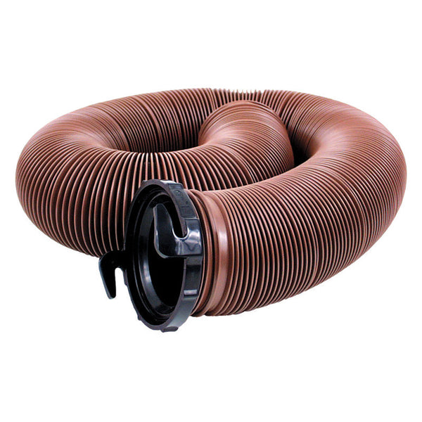 Valterra EZ Flush 10 Foot Standard RV Sewer Hose With Adapter