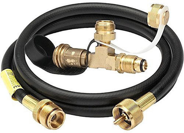Suburban RV 12ft Quick Connect RV Propane Hose; 12' x 1/4”