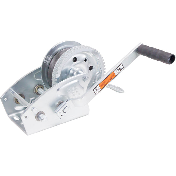 Dutton DLC2500 Pulling Winch | Plated | 25 ft. Strap