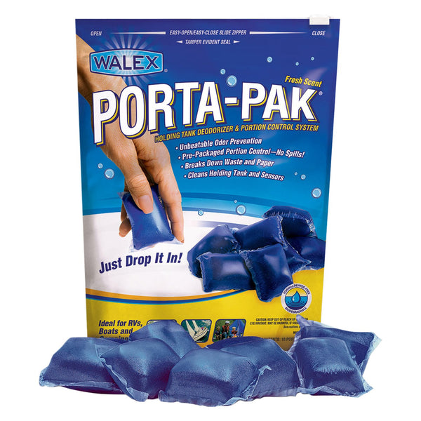 Walex Porta-Pak Holding Tank Deodorizer - Fresh Scent - 2 Ct