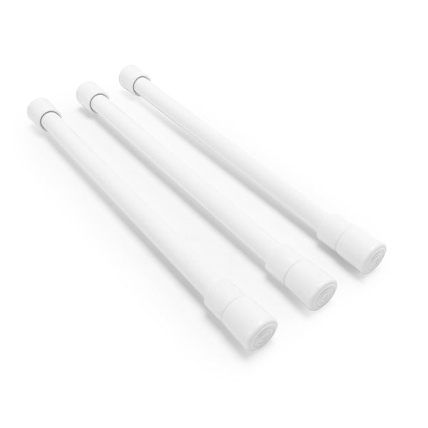 Camco RV Cupboard Bars - White - Qty 3 - etrailer.com