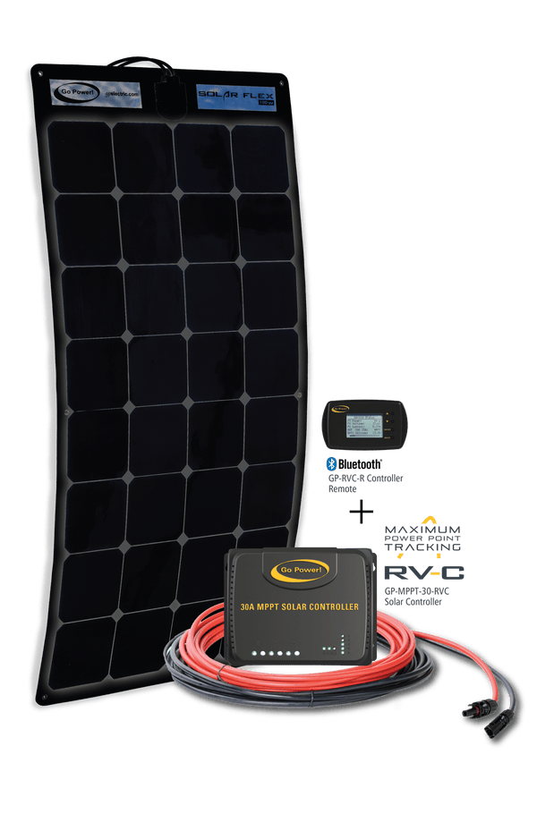 190-Watt Solar Flex™ Eclipse + 30A MPPT Controller Solar Kit