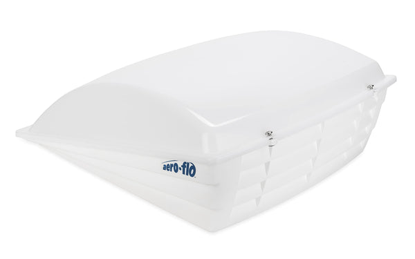 Camco Aero-Flo RV Roof Vent Cover w/ Swing Open Lid - White