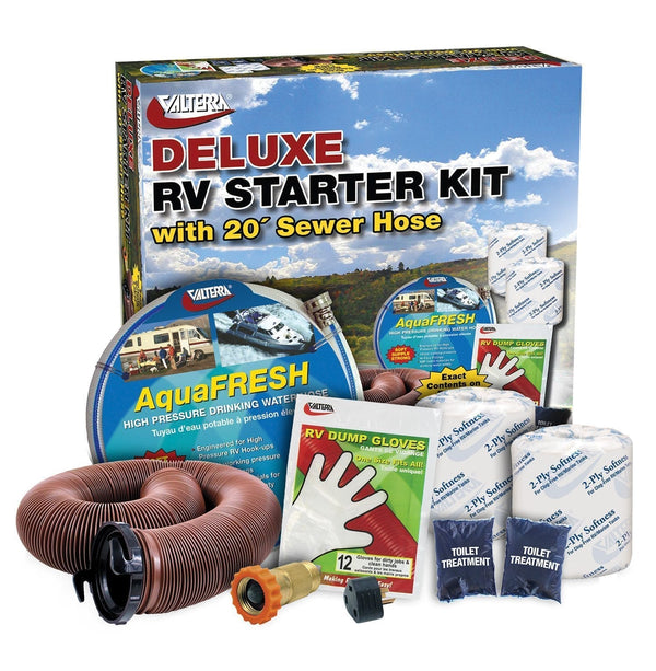 Valterra RV Starter Kit, Deluxe, with Pure Power, Boxed