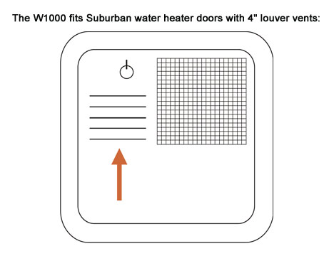 Jcj Enterpr Water Heater Mud Screen W-1000