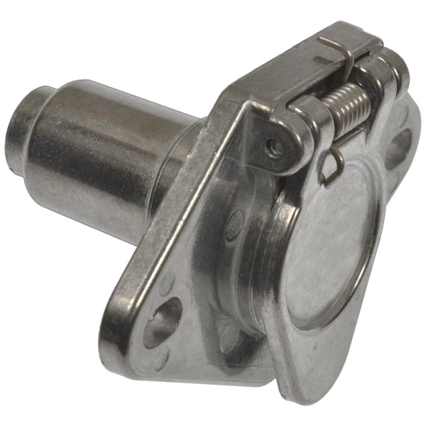 Pollak 11-404EP 4-Way Round Zinc Connector Socket