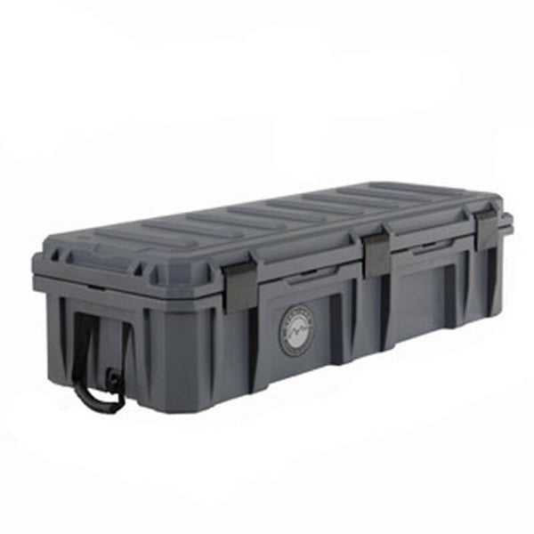 Overland Dark Grey 117 QT Dry Box With Drain and Bottle Opener