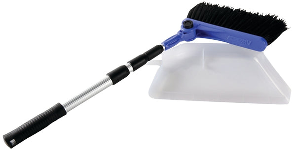 Camco RV Adjustable Broom w/ Dustpan - etrailer.com