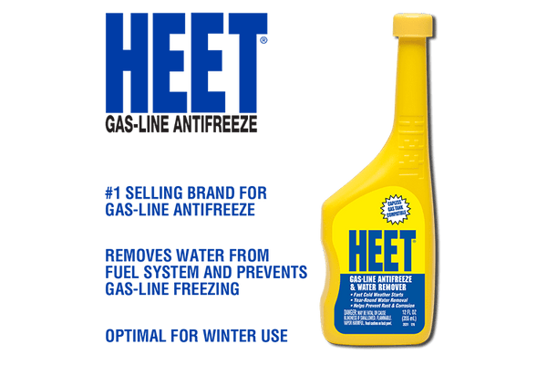 HEET® Gas-line Antifreeze & Water Remover