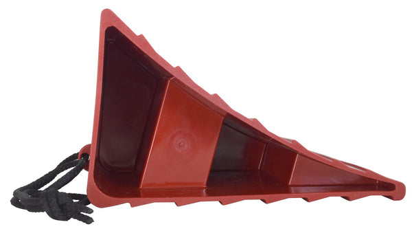 Valterra Wheel Chock, Red, Bulk