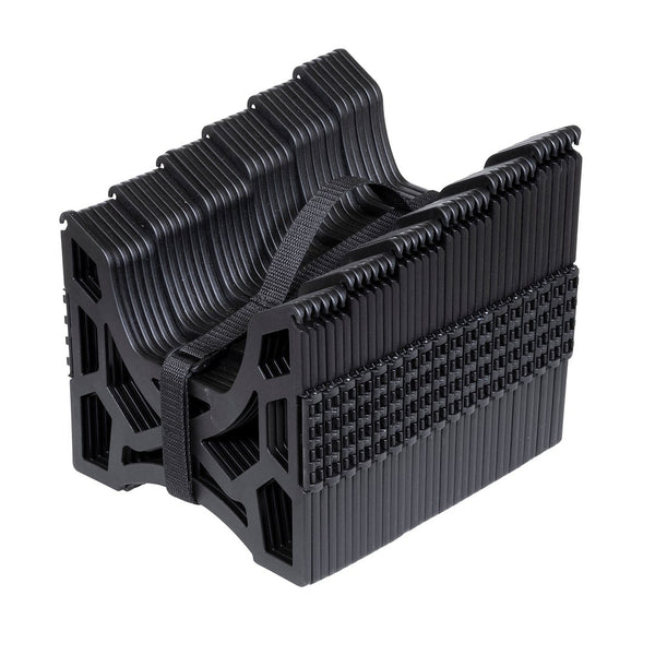 Duraflex 21857S; 15 Foot Collapsible RV Sewer Hose Support; Black