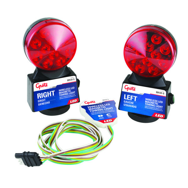 Grote 99131-5 - Towing Kits, LED Wireless Magnetic Towing Kit