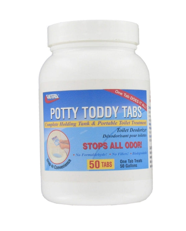 Valterra Potty Toddy Tabs - RV Black Tank Cleaner